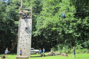 High Ropes and Climbing Tower at Kirchenwald