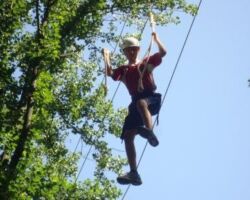 High Ropes Course High Ropes Course at Nawawka