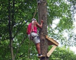 High Ropes Course High Ropes Course at Nawawka