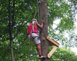 High Ropes Course High Ropes Course at Nawawka