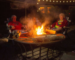 Fire Pit - Zinn-Tozer Lodge Zinn-Tozer Lodge at Nawakwa