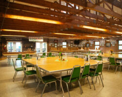 Lower Camp Dining Hall at Nawakwa Lower Camp Dining Hall at Nawakwa