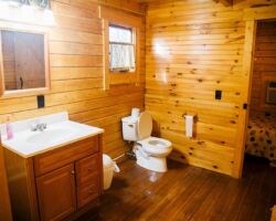 Bathroom Bear's Den at Kirchenwald