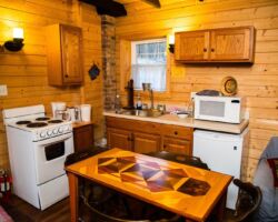Kitchen / Dining Area Cottage at Kirchenwald